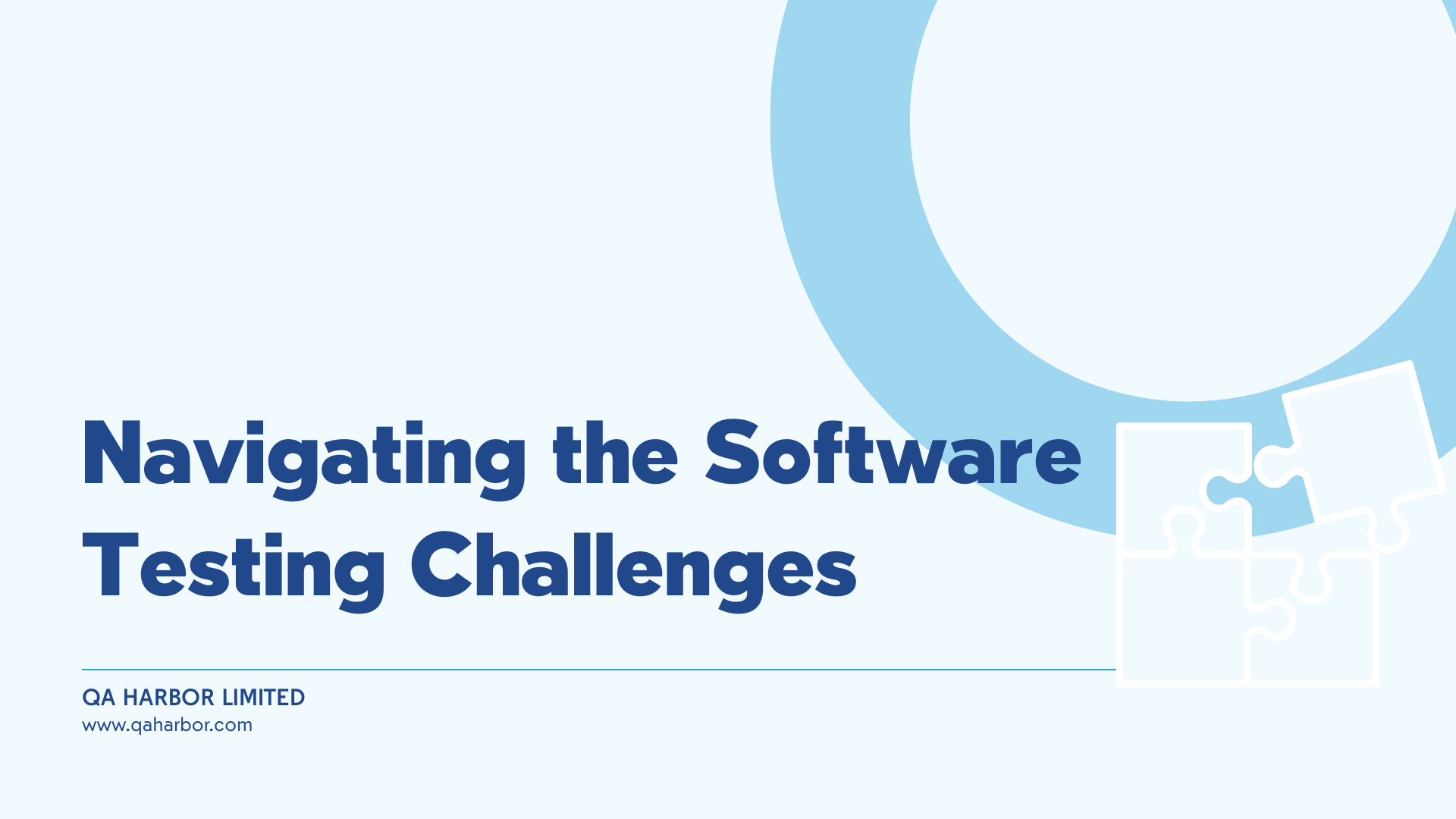 Navigating The Software Testing Challenges Smooth Sailing To Quality