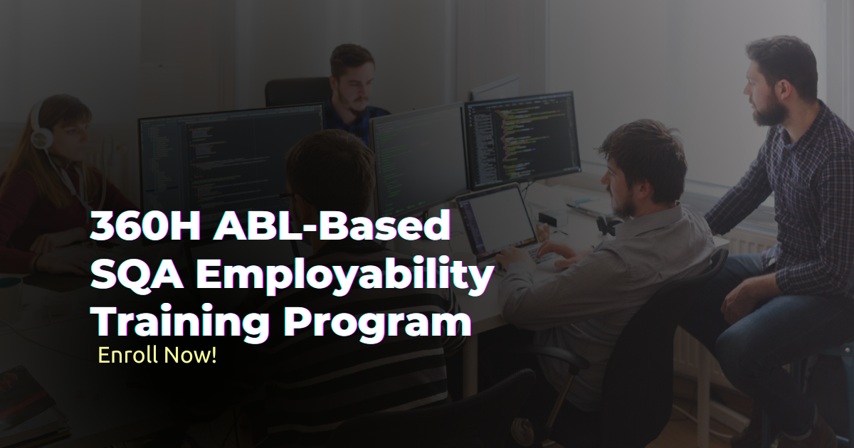 Enroll in Software QA Training Program – 360 H ABL-Based Employability Course